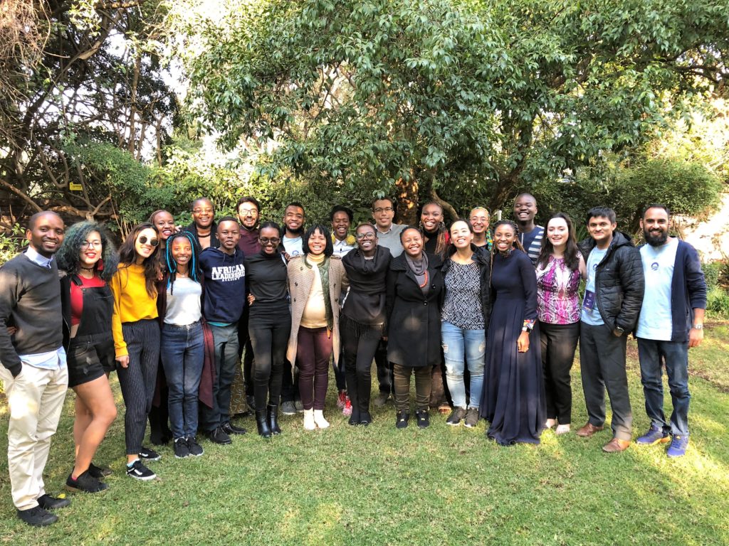 ObamaLeaders-Africa-Facilitators-1 Uzo and Zuki with their team of amazing facilitators for the Obama Leaders: Africa program.